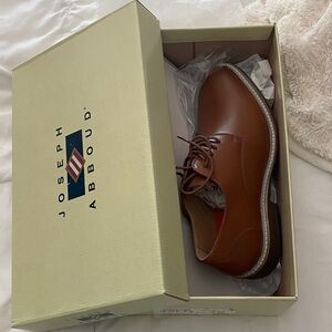 Joseph Abboud Men's Tan Oxfords